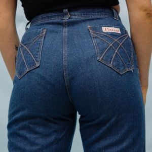 Vintage High Waisted Denim Blues